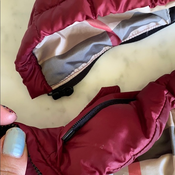 Burberry Quilted Puffer Baby Jacket Winter - Picture 6 of 8